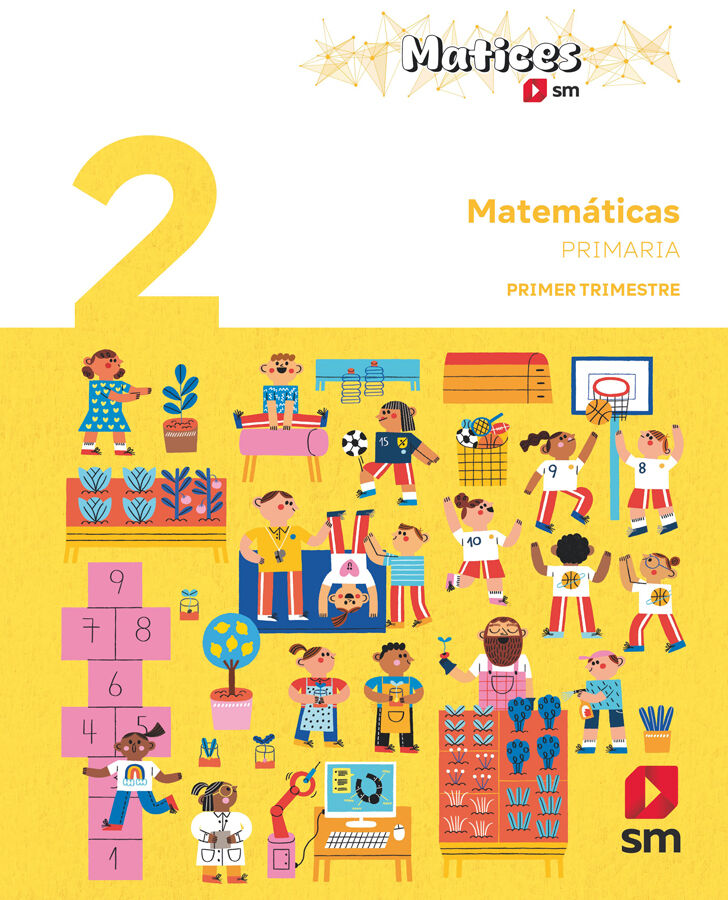 Cuaderno de Matem&aacute;ticas. 2&ordm; Primaria. Matices