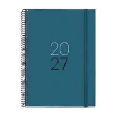 Agenda Miquelrius Espiral Plus Semana Vista Catal&aacute;n 2027 Calm Ocean