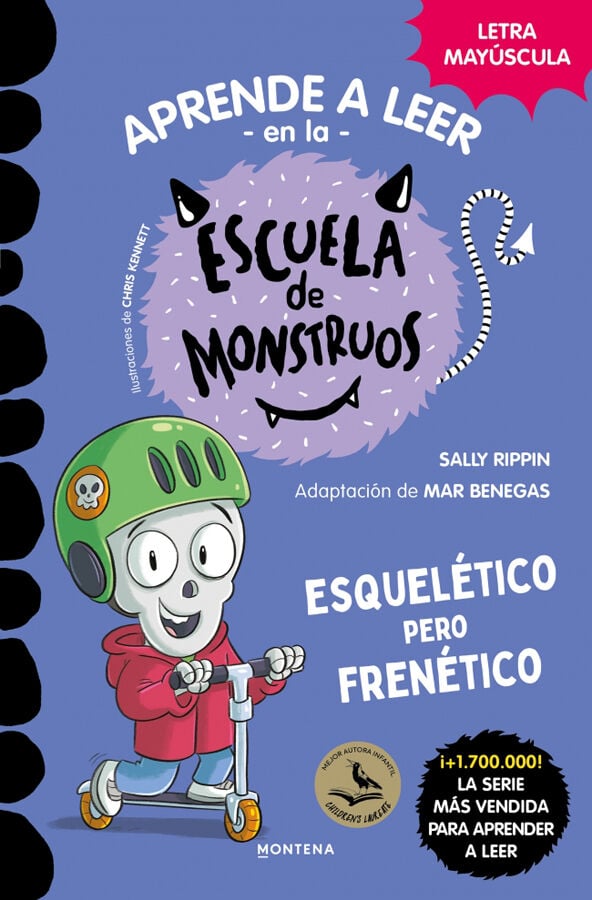 Aprender a leer en la Escuela de Monstruos 21 - Esquel&eacute;tico pero fren&eacute;tico