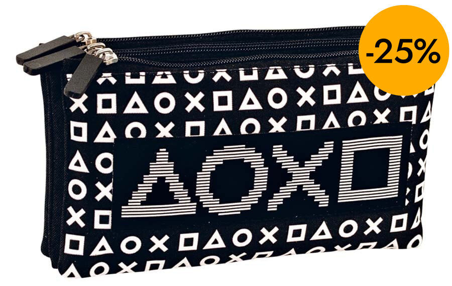 Estuche Perona Playstation 3 cremalleras