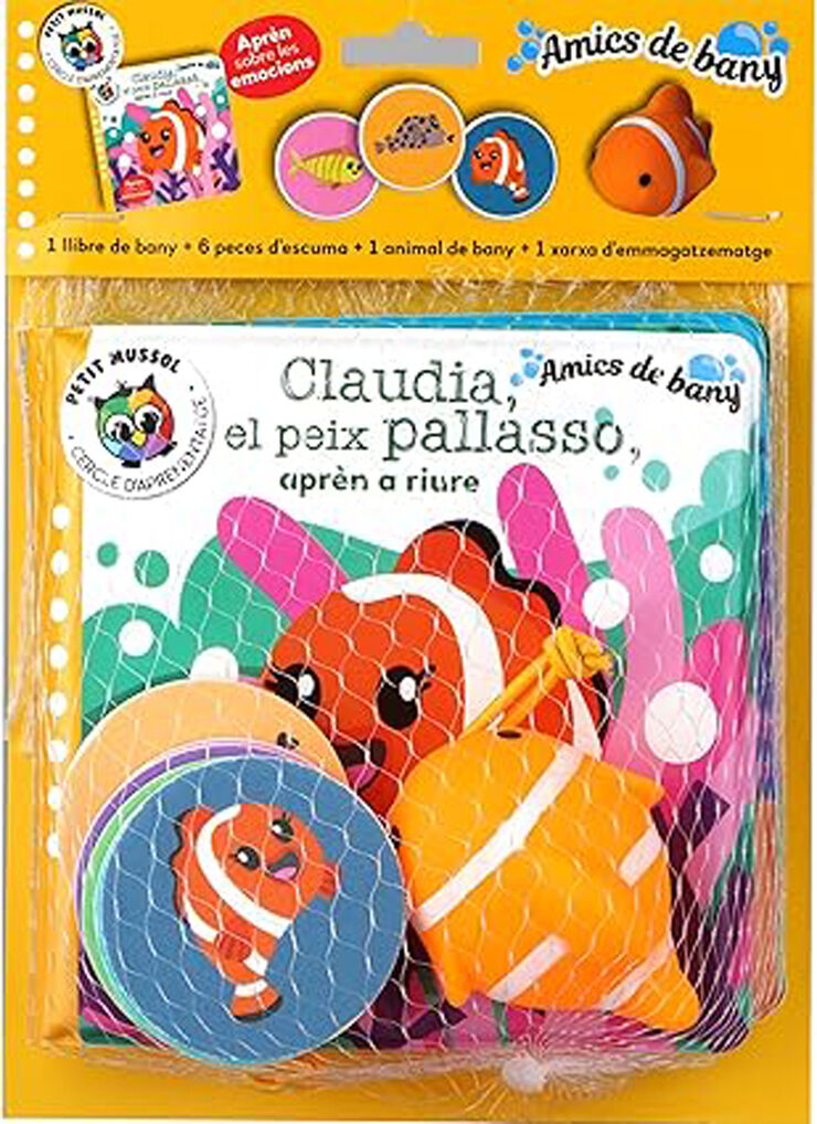 Claudia, el peix pallasso, aprèn a riure
