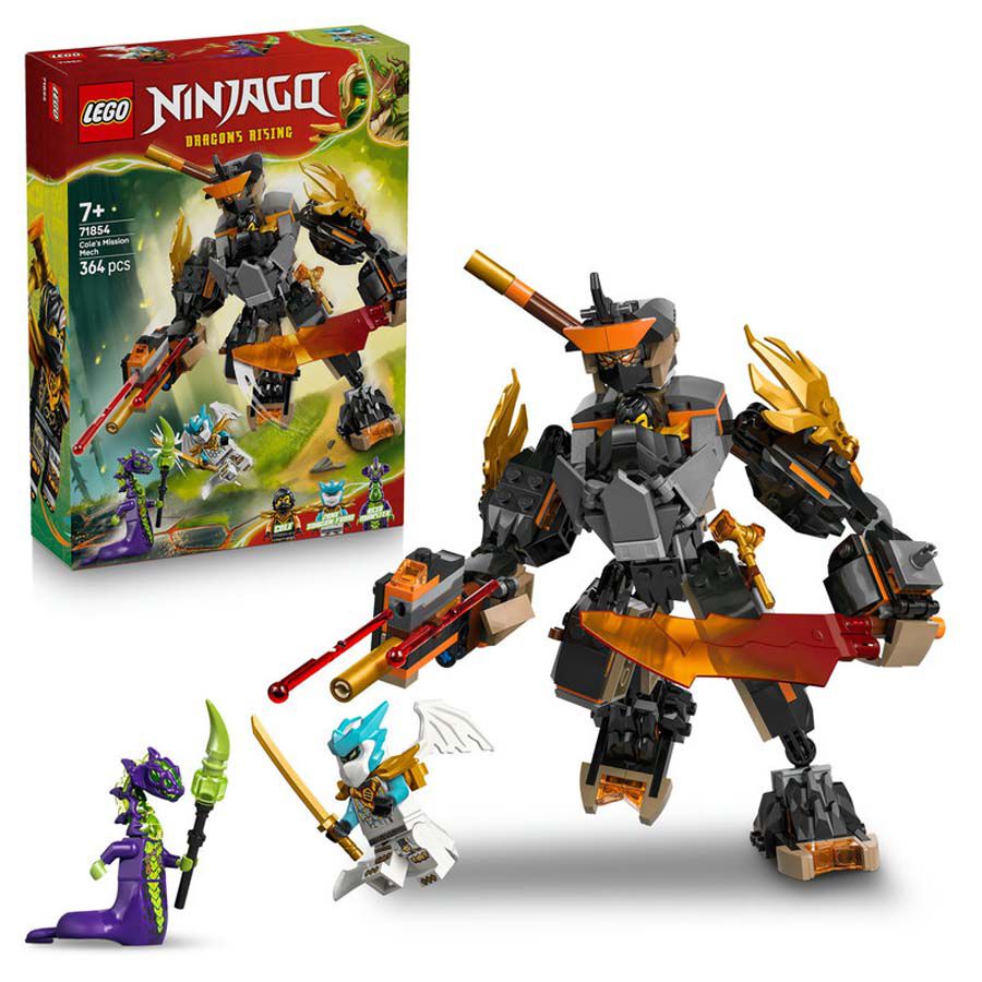 LEGO&reg; Ninjago Meca de Missi&oacute; de Cole i Zane Drac 71854