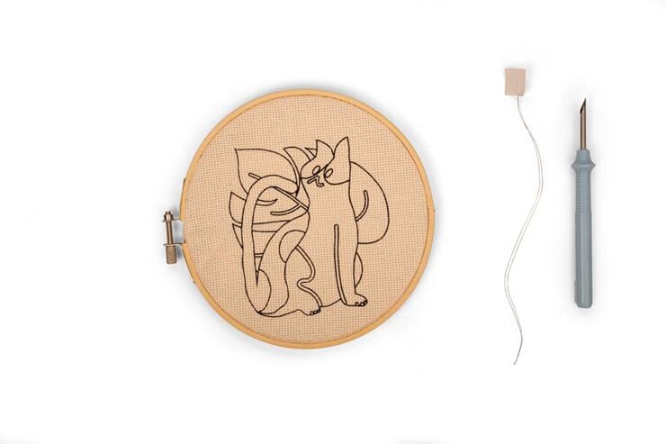 Kit de Brodat Kikkerland Gat