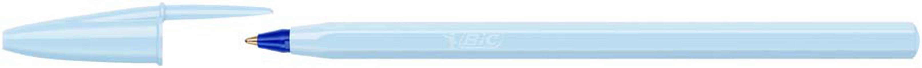 Bol&iacute;graf Bic Cristal Pastel 3u blau/taronja/verd