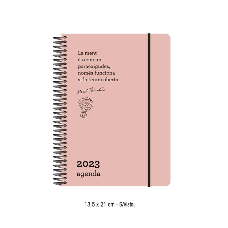 Agenda 2023 Einstein Sem/Vista Cat.Rosa