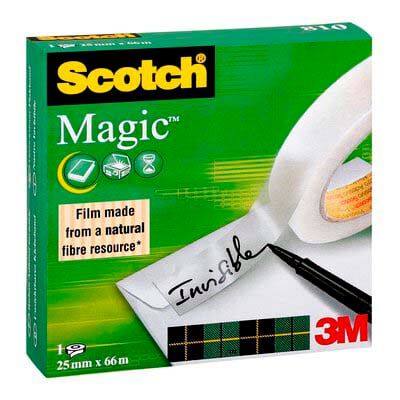 Cinta invisible Scotch 25mmx66m