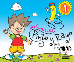 Pinto y Rayo, grafomotricidad, Educaci&oacute;n Infantil. Cuaderno 1