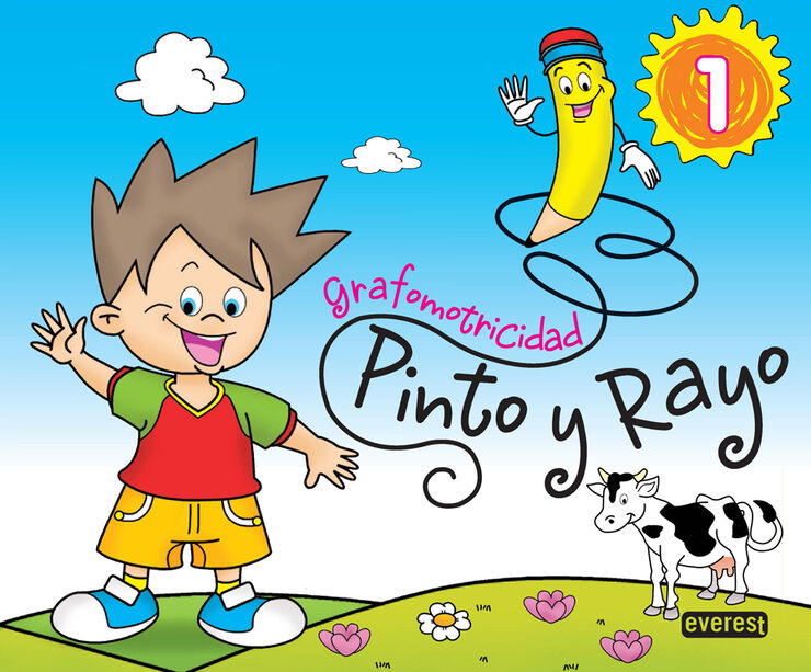 Pinto y Rayo, grafomotricidad, Educaci&oacute;n Infantil. Cuaderno 1