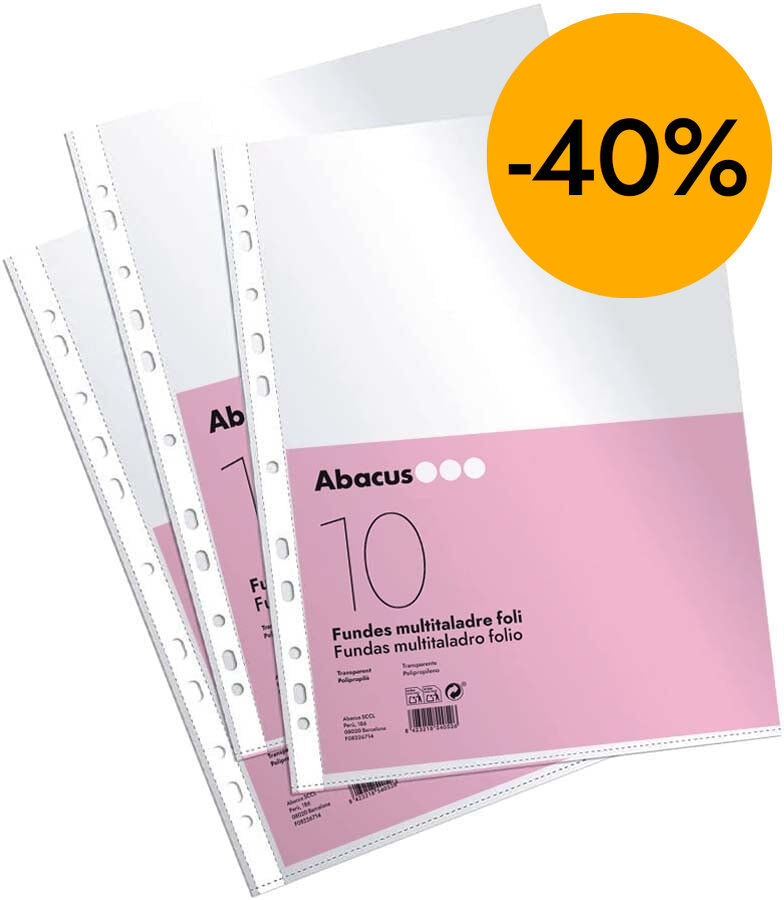 Bossa Foli transparent PP Abacus 10u