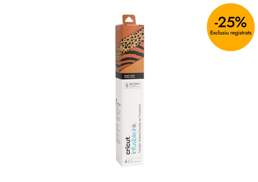 Infusible Ink 30,5x30,5cm Animal Print 4 fulls