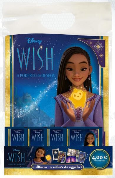 Starter Pack (&aacute;lbum  + 4 sobres) Wish Movie