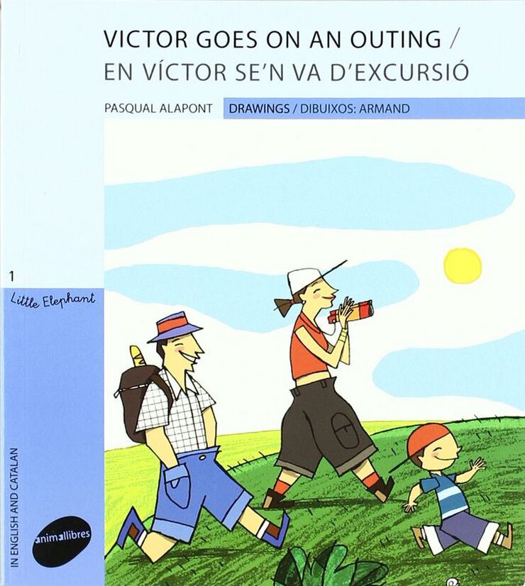 Victor goes on an auting. Víctor se'n va