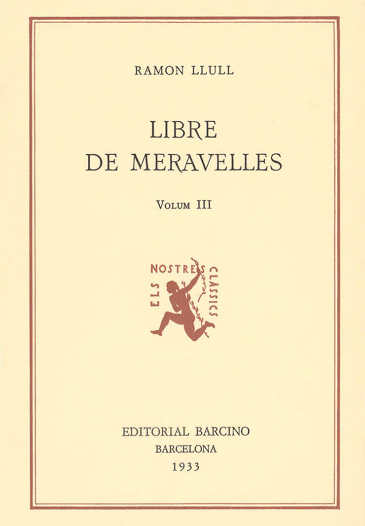 Llibre de meravelles vol. III