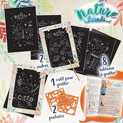 Cuadros para rascar Nature Friends