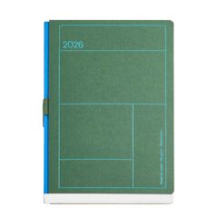 Agenda Miquelrius Plus 15x21 sem/vista mult 2026 Lineas verde