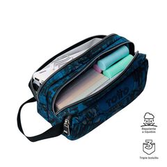 Estuche 3 cremalleras Totto Urban Graph