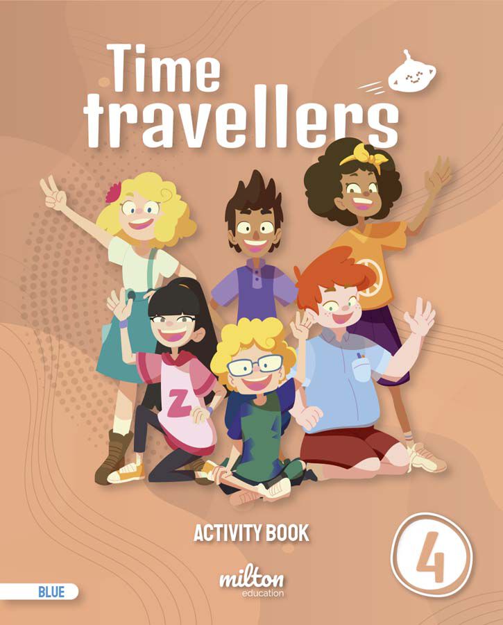 Time Travellers 4 Blue Activity Book