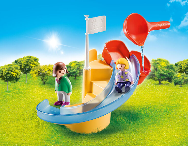 Playmobil 1.2.3 Tobogan Aquàtic 70270