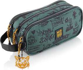 Estuche Triple MQR Not Boring Verde