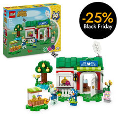 LEGO® Animal Crossing Botiga de Roba de les Germanes Manetes 77055