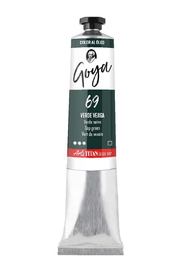 Pintura a l'oli Goya 20ml verd veixiga