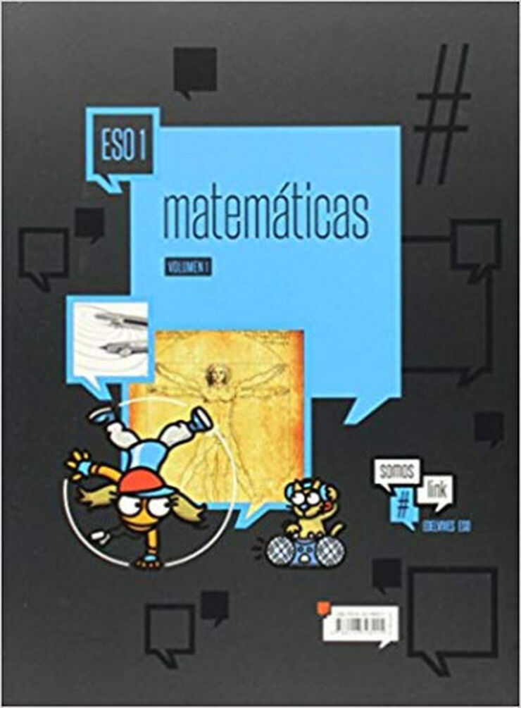 Matemáticas/Somoslink ESO 1 Edelvives 9788426398925