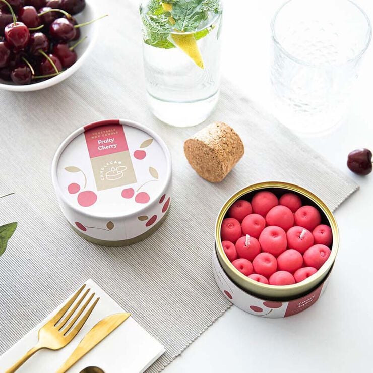 Vela aromática CandleHand Fruity Cherry