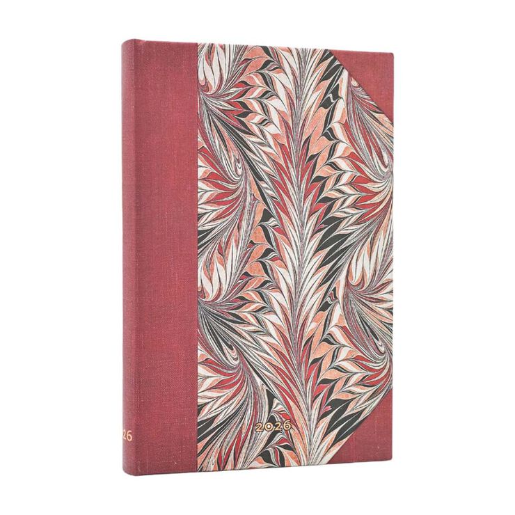 Agenda Paperblanks Rubedo Mini apaïsada setm/vista cas 2026