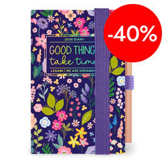 Agenda Legami Mini 2dia/p&agrave;g mult 2026 Flowers