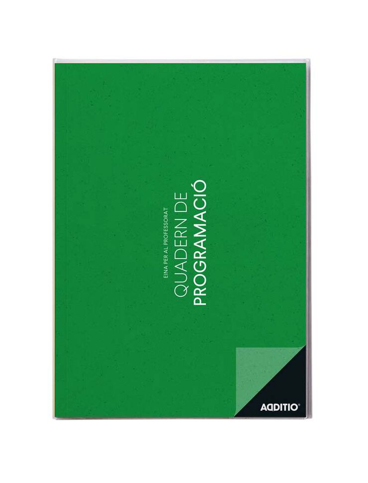 Cuaderno de Programación A4 Additio Catalán