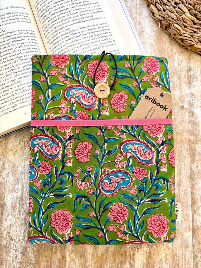 Funda Libro Aribook 20x26cm bolsillo Mumbai