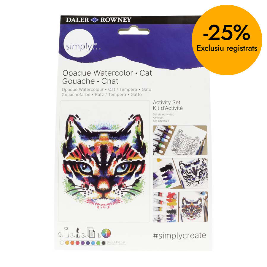 Set Daler Rowney Simply Activity T&eacute;mpera