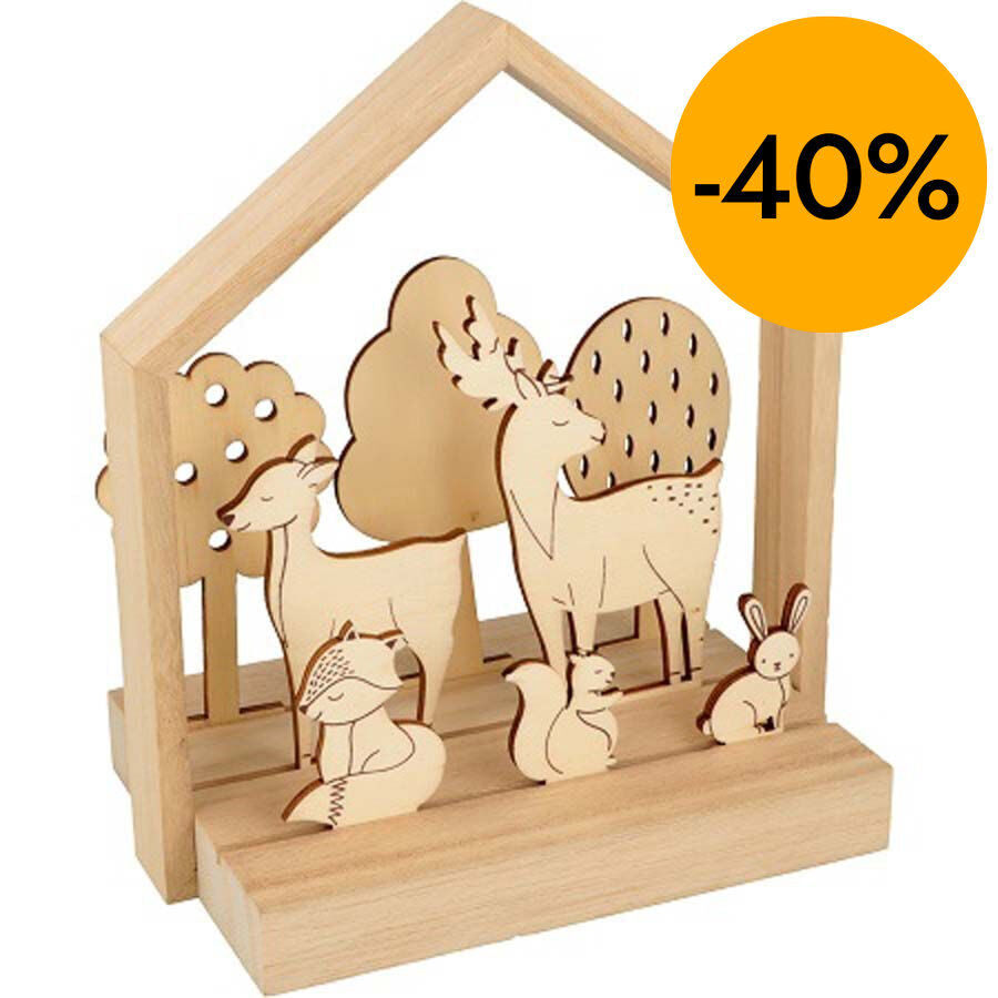 Kit Madera para Decorar Artemio Bosque