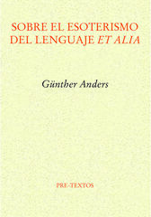 Sobre el esoterismo del lenguaje et alia