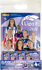 Starter Pack (&Aacute;lbum + 4 sobres) Liga Femenina 2024/2025