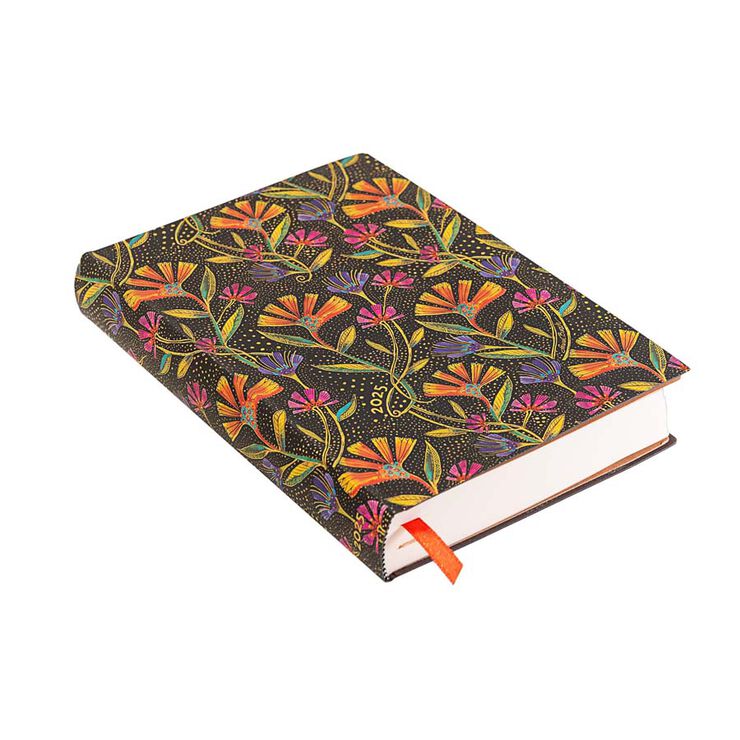 Agenda Paperblanks Flexi Flor Silvestre Midi dia/pàg castellà 2025