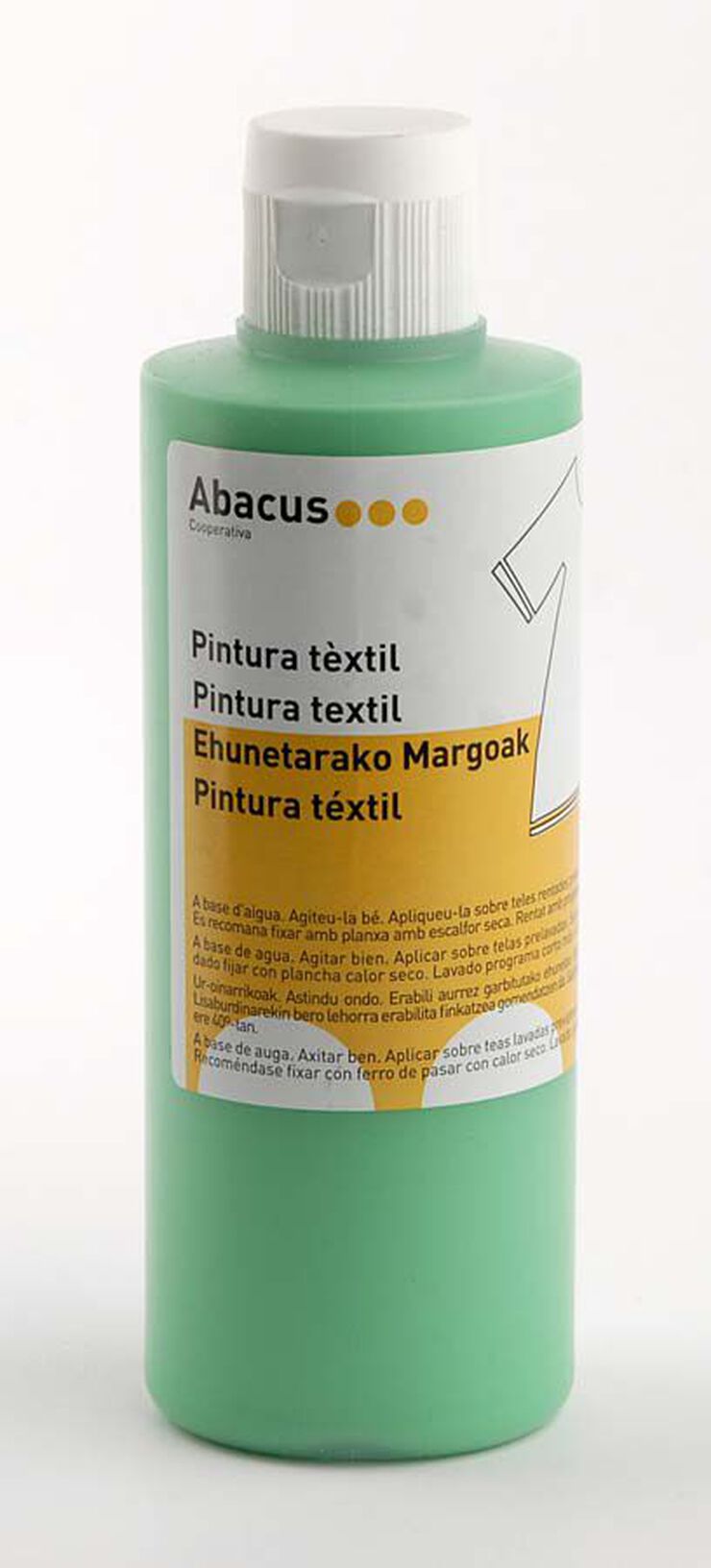 Pintura textil Abacus 200ml verde claro