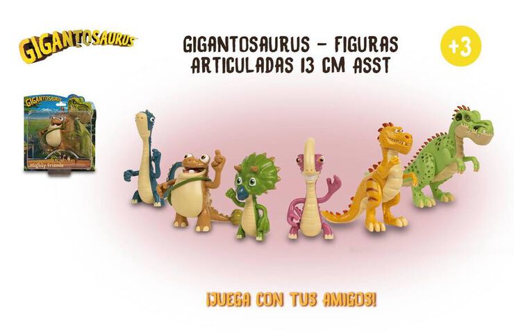 Gigantosaurus Figuras articuladas surtidas