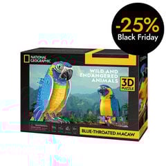 Puzle 3D National Geographic Guacamai Barba Blava