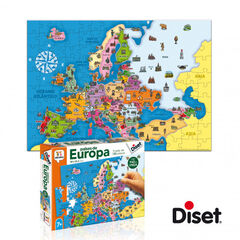 Puzle Diset de 125 piezas Países de Europa