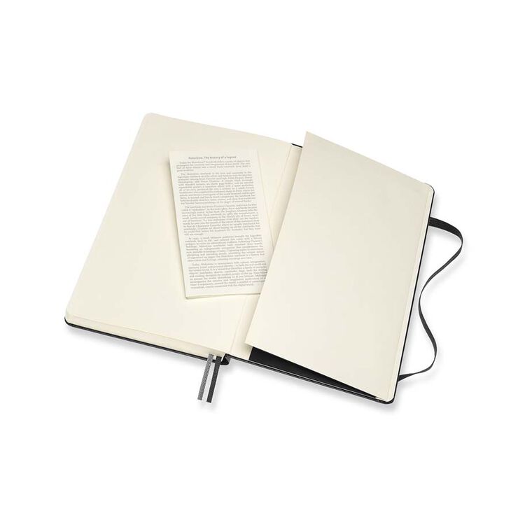 Libreta Moleskine Expanded L Negro Liso Libreta Moleskine Expanded L Negro Liso