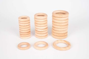 Anillos de madera TickiT 48mm