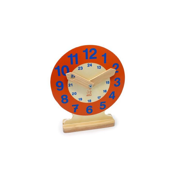 Reloj grande de madera