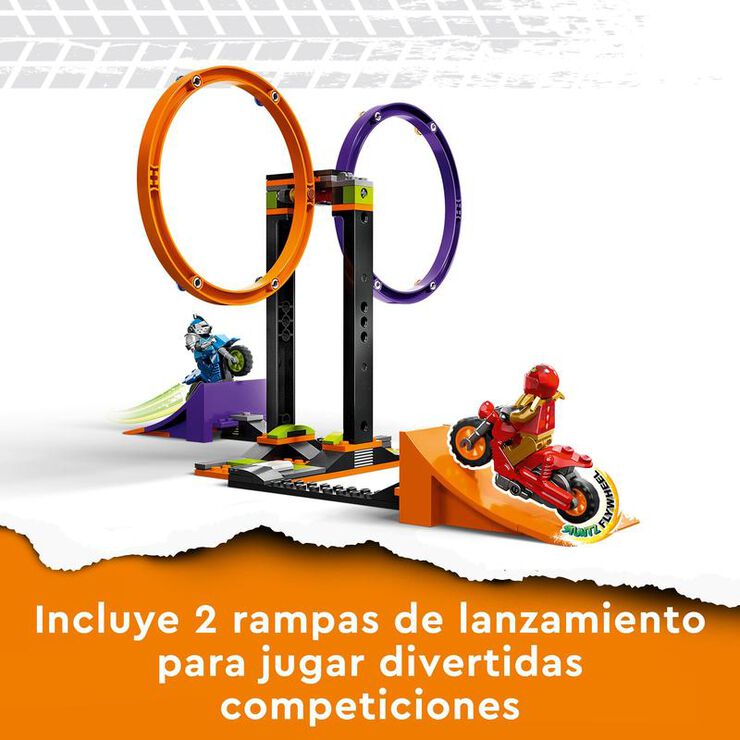 LEGO® City Stuntz Desafío Acrobático: Anillos Giratorios 60360