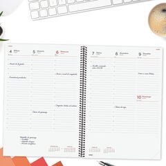 Agenda Finocam Opaque Semana Vista Vertical 2027 Catal&aacute;n Azul