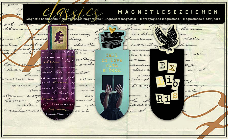 Punts de llibres magn&egrave;tics Classics 3u