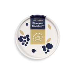 Vela aromática CandleHand Cinnamon Blackberry