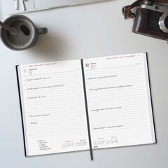 Agenda Finocam Milano Y11 día/pág cat 2026 negro