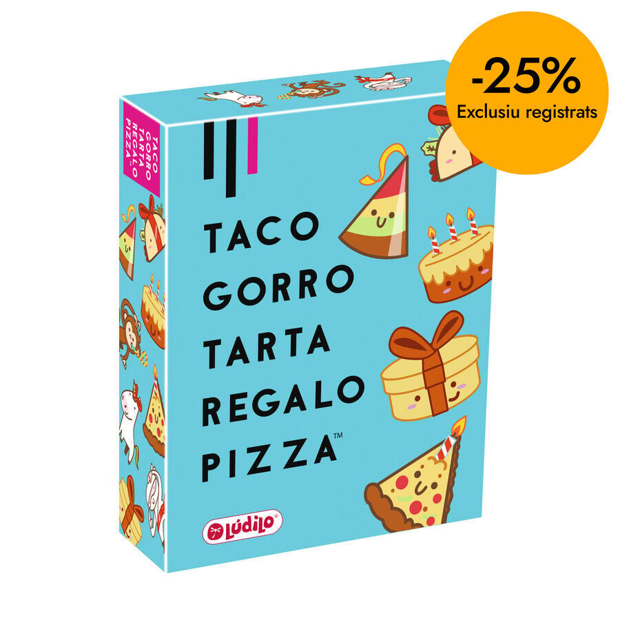 Taco Gorro Tarta Regalo Pizza