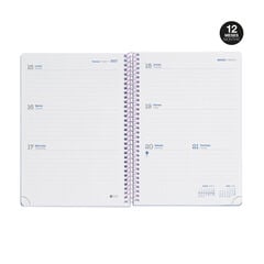 Agenda Escolar Plus S/V Mult. 2026-2027 Lila